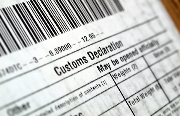 Customs declaration deadline