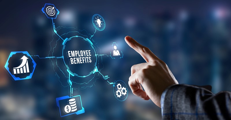 Payrolling employee benefits